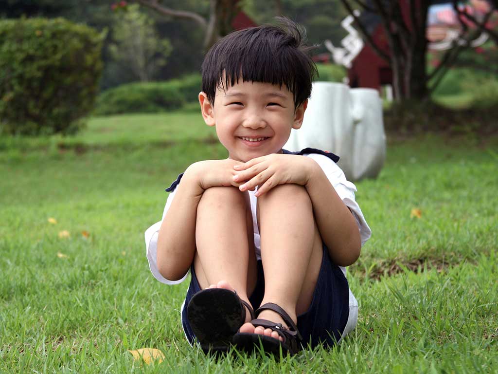 Upper elementary student